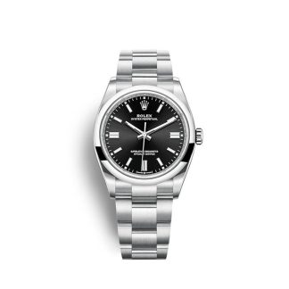 Rolex Rolex Oyster Perpetual 36mm Schwarz