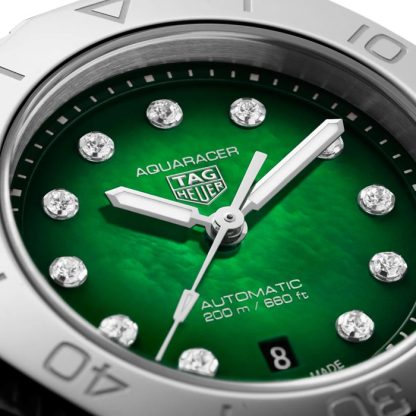 TAG Heuer Aquaracer Professional 200 30mm Damenuhr Grün WBP2415.BA0622 – Bild 3