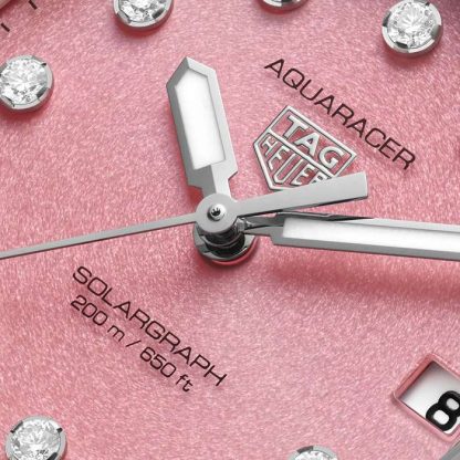 TAG Heuer Aquaracer Professional 200 Solargraph 34mm Damenuhr Rosa WBP1318.BA0005 – Bild 3