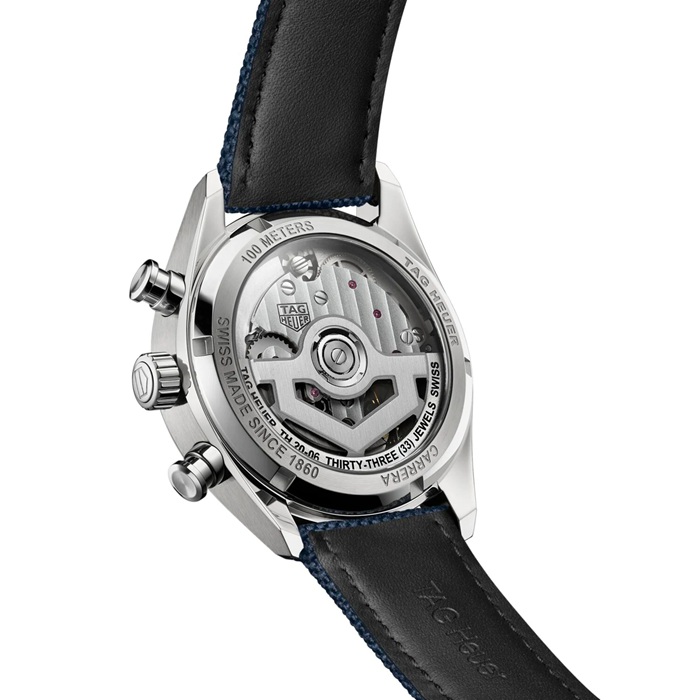 TAG Heuer Carrera Chronograph Skipper 39mm Herrenuhr Blau CBS2213.FN6002 – Bild 5