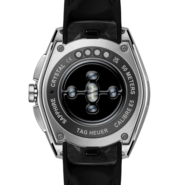TAG Heuer Connected Calibre E5 40mm Unisex Uhr Schwarzes Kautschukband SBT8010.BT0002 – Bild 4
