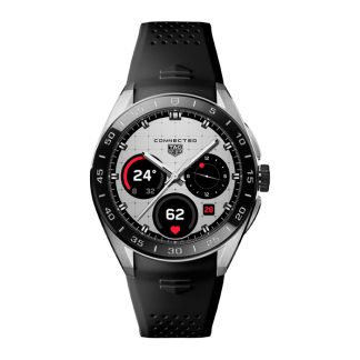 TAG Heuer Connected Calibre E5 45mm Herrenuhr Schwarzes Kautschukband SBT8A10.BT6292