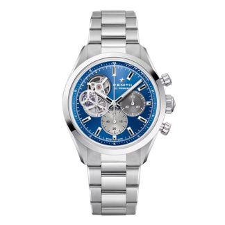 Zenith Chronomaster Automatik 39,5 mm Boutique Exklusive Edition Herrenuhr Blau 03.3300.3604/51.M3300