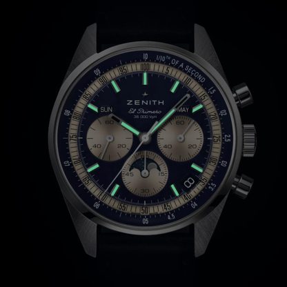 Zenith Chronomaster Original Lapislazuli 38mm Herrenuhr 03.3400.3610/51.C910 – Bild 3