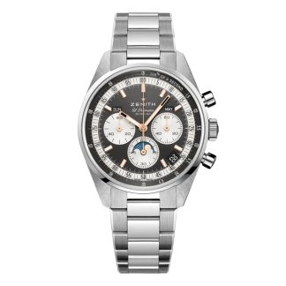 Zenith Chronomaster Original Stahl 38mm Herrenuhr Grau 03.3400.3610/39.M3200