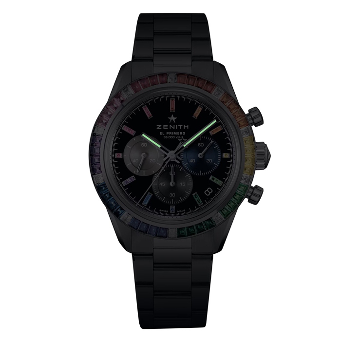 Zenith Chronomaster Sport 41mm Boutique Edition Herrenuhr Schwarz 45.3104.3600/21.M3100 – Bild 3