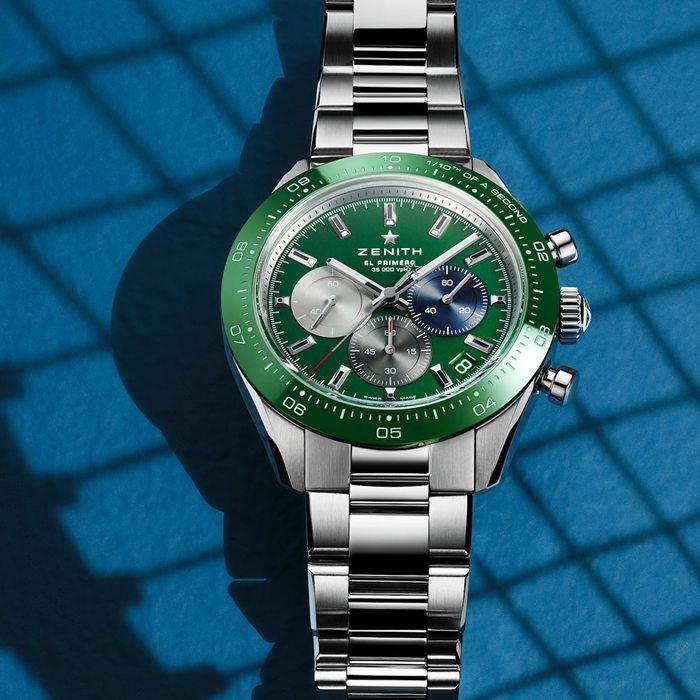 Zenith Chronomaster Sport 41mm Herrenuhr Grün 03.3119.3600/56.M3100 – Bild 2