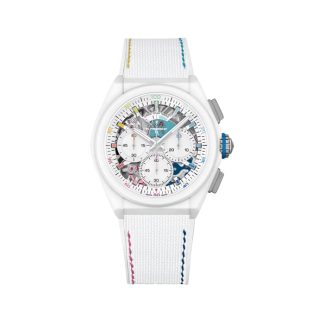 Zenith Defy 21 Chroma II Limited Edition 44mm Herrenuhr Weiß 49.9014.9004/01.R953