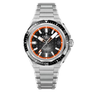 Zenith Defy Extreme Diver 42,5 mm Herrenuhr Schwarz Wechselarmband 95.9600.3620/21.I300