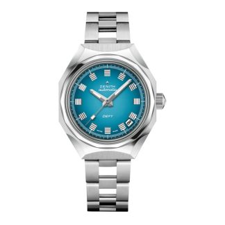 Zenith Defy Revival Automatik 37mm Herrenuhr Blau 03.A3642.670/3690.M3642