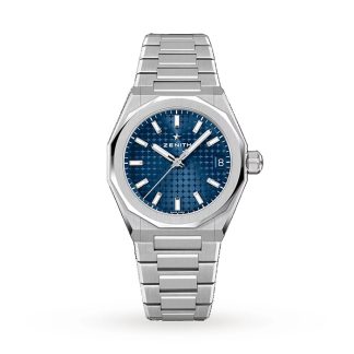 Zenith Defy Skyline 36mm Stahl Automatikuhr Blau 03.9400.670/51.I001