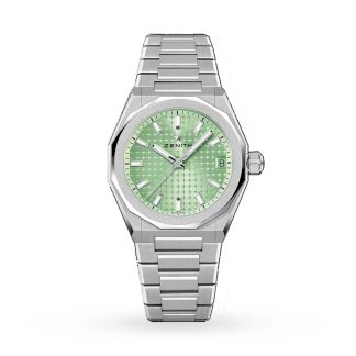 Zenith Defy Skyline 36mm Stahl Automatikuhr Grün 03.9400.670/61.I001