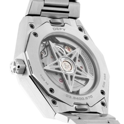 Zenith Defy Skyline 36mm Stahl Automatikuhr Rosa 03.9400.670/18.I001 – Bild 3