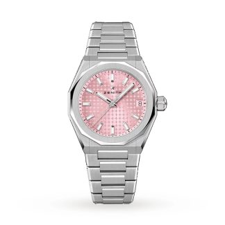 Zenith Defy Skyline 36mm Stahl Automatikuhr Rosa 03.9400.670/18.I001