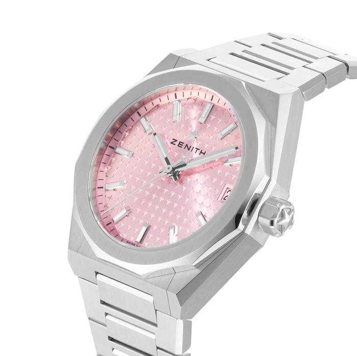 Zenith Defy Skyline 36mm Stahl Automatikuhr Rosa 03.9400.670/18.I001 – Bild 5