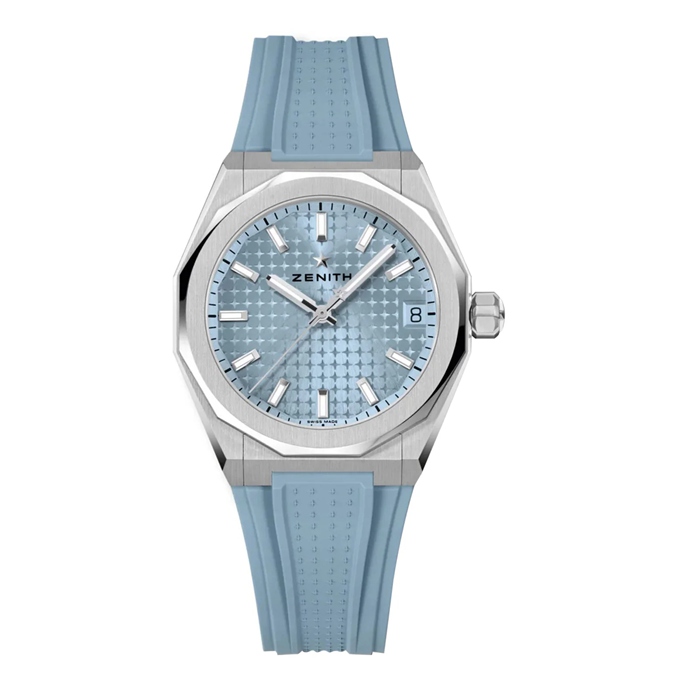 Zenith Defy Skyline Automatik 36mm Unisex Uhr Blau Wechselarmband 03.9400.670/15.I001 – Bild 2