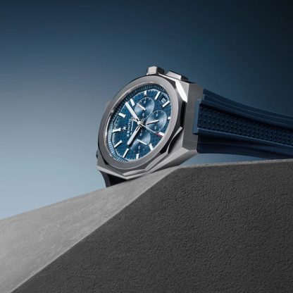 Zenith Defy Skyline Chronograph 42mm Herrenuhr Blau Wechselarmband 03.9500.3600/51.I001 – Bild 2