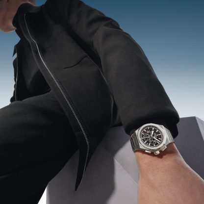 Zenith Defy Skyline Chronograph 42mm Herrenuhr Schwarz Wechselarmband 03.9500.3600/21.I001 – Bild 4
