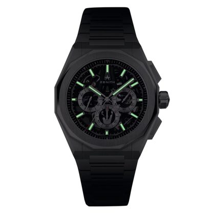 Zenith Defy Skyline Chronograph Skeleton 42mm Herrenuhr Schwarz Wechselarmband 03.9500.3600/78.I001 – Bild 4