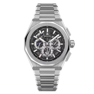 Zenith Defy Skyline Chronograph Skeleton 42mm Herrenuhr Schwarz Wechselarmband 03.9500.3600/78.I001