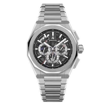 Zenith Defy Skyline Chronograph Skeleton 42mm Herrenuhr Schwarz Wechselarmband 03.9500.3600/78.I001