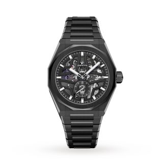 Zenith Defy Skyline Skeleton 41mm Herrenuhr Schwarz 49.9300.3620/78.I001