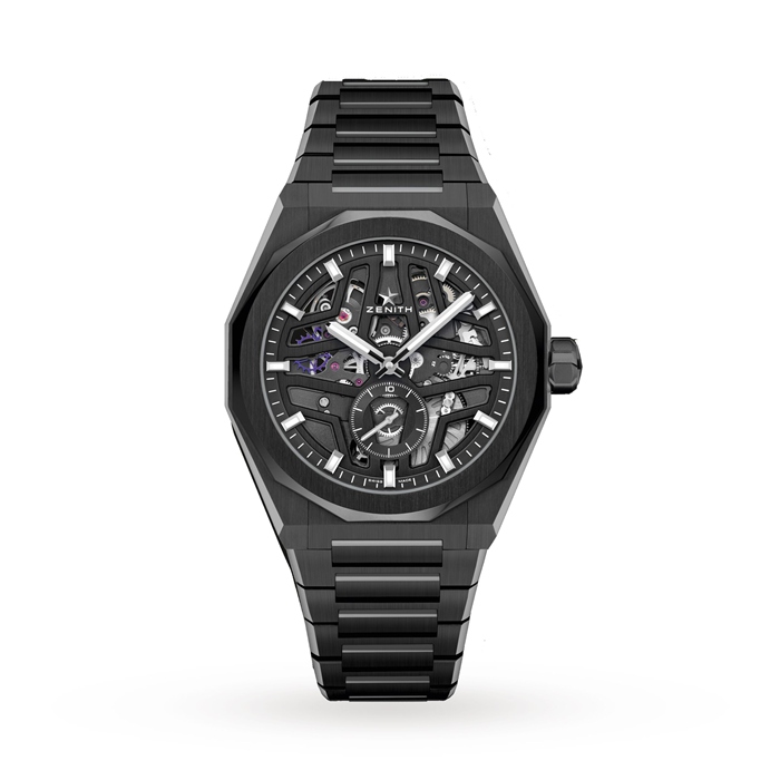 Zenith Defy Skyline Skeleton 41mm Herrenuhr Schwarz 49.9300.3620/78.I001