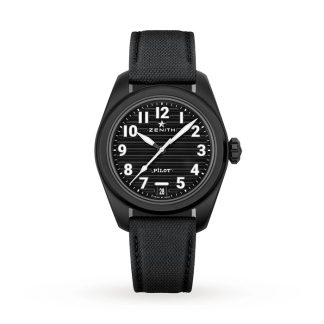 Zenith Pilot Automatik 40mm Herrenuhr 49.4000.3620/21.I001